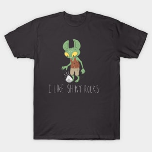 Goblin: I Love Shiny Rocks T-Shirt